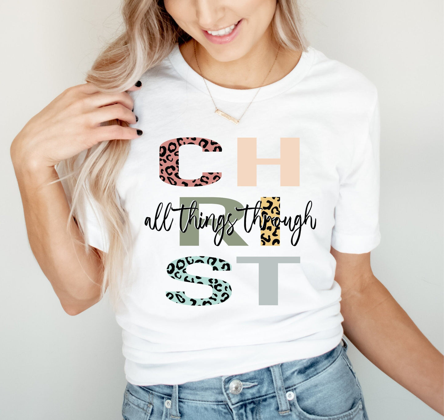 All Things Through Christ Shirt - Easter Shirts