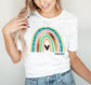 Watercolor Rainbow Teacher Life Shirt - Teacher Shirt