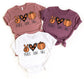 Peace Love Fall Pumpkin Shirt - Fall Pumpkin Shirt