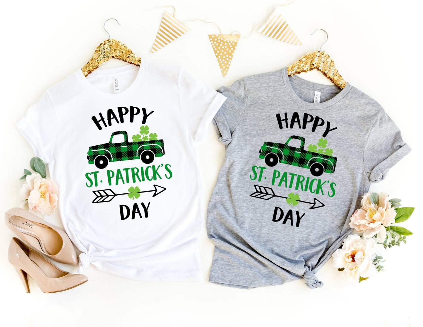 Happy St Patricks Day Shirt - St Pattys Truck Shirt