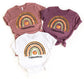 Thankful Rainbow Shirt - Fall Pumpkin T-Shirt