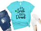 Zero Percent Irish 100 Percent Drunk Shirt - St Patricks Drinking Shirt