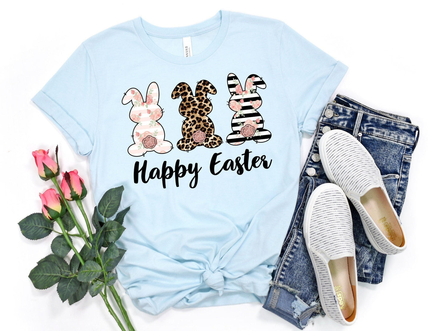 Bunny Easter Shirt - Happy Easter Shirt