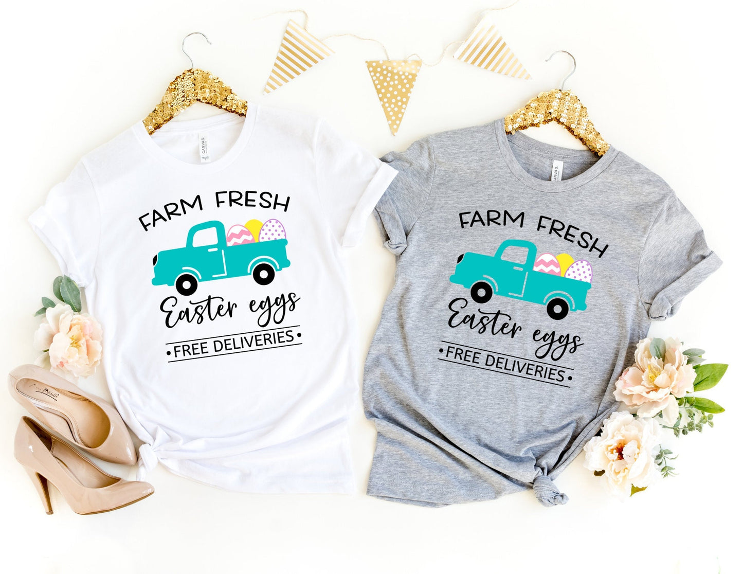 Farm Fresh Easter Eggs Shirt - Funny Easter Shirt