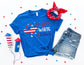 Red White and Rawr Shirt - July 4th Shirt