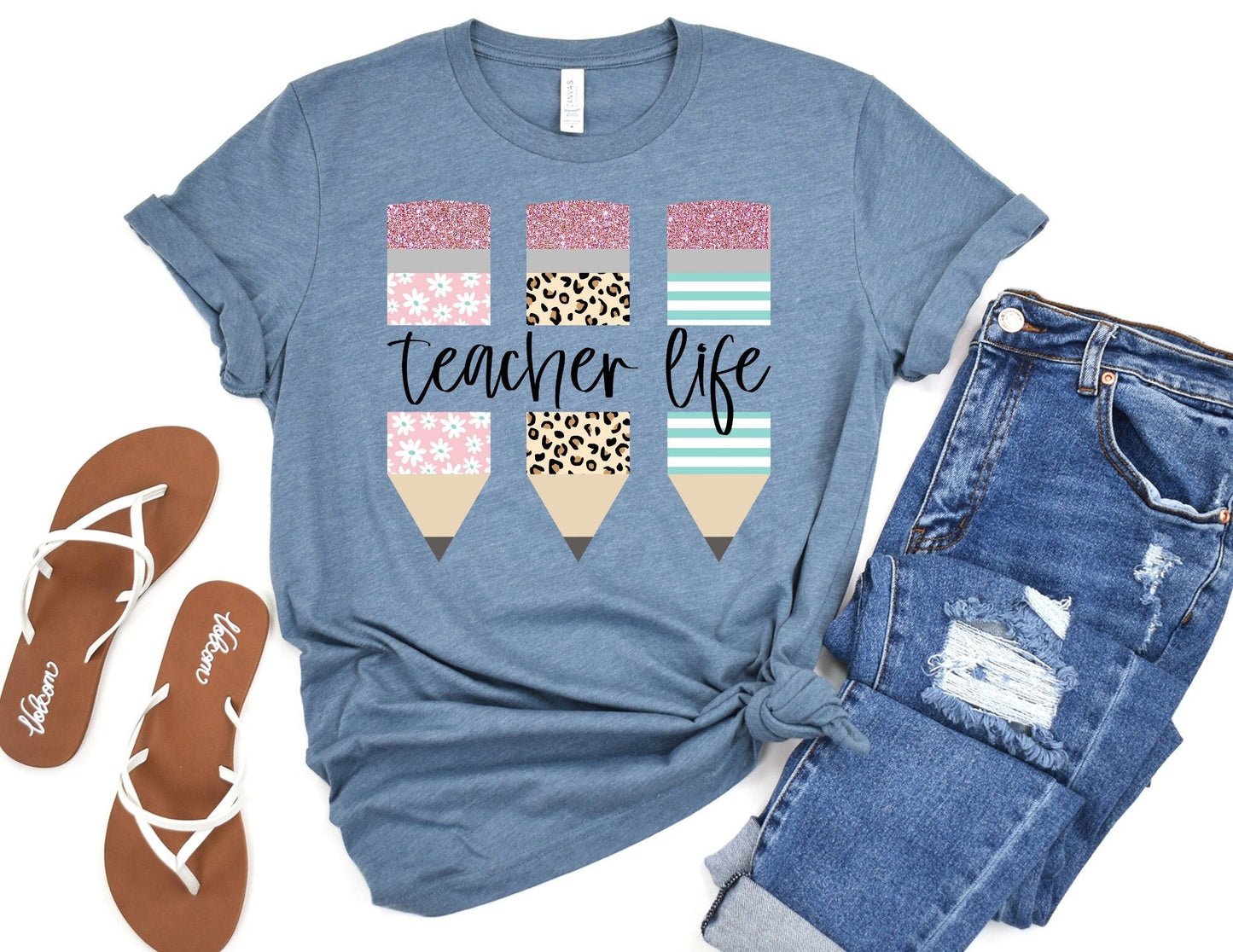 Teacher Life Pencil Shirt - Teacher Shirt