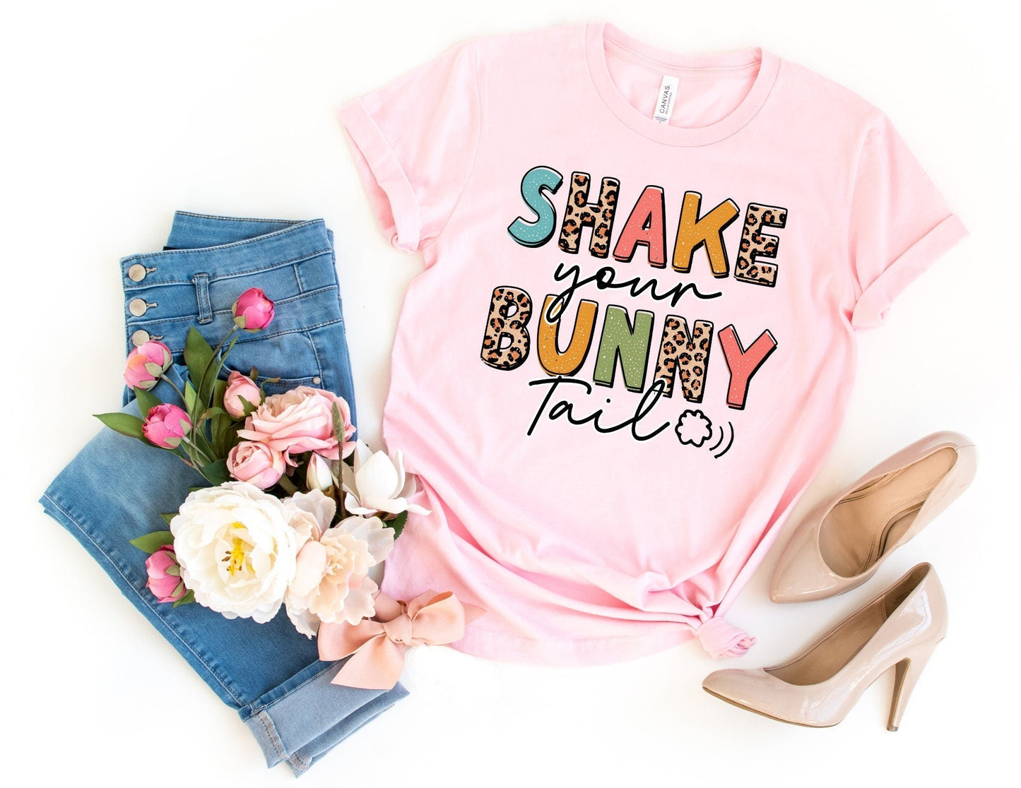 Shake Your Bunny Tail Shirt - Easter Shirt