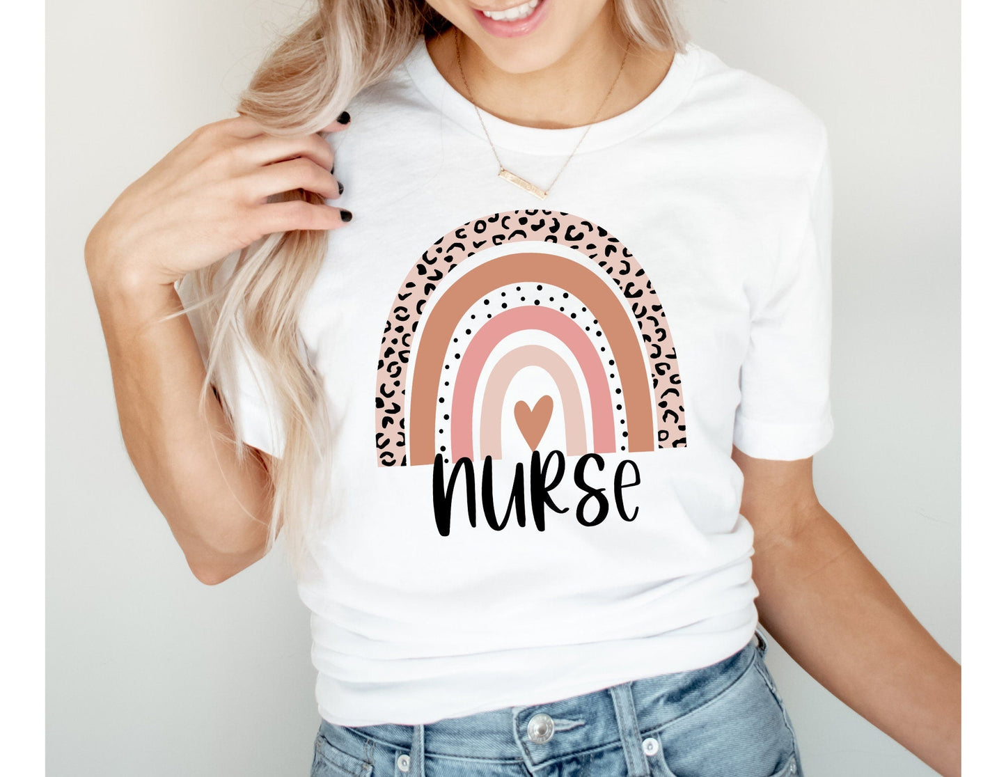 Nurse Rainbow Shirt - Nurse Shirt