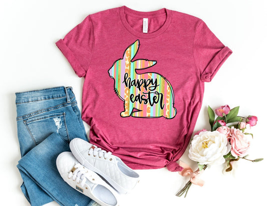 Happy Easter Pastel Shirt - Bunny Easter Shirt