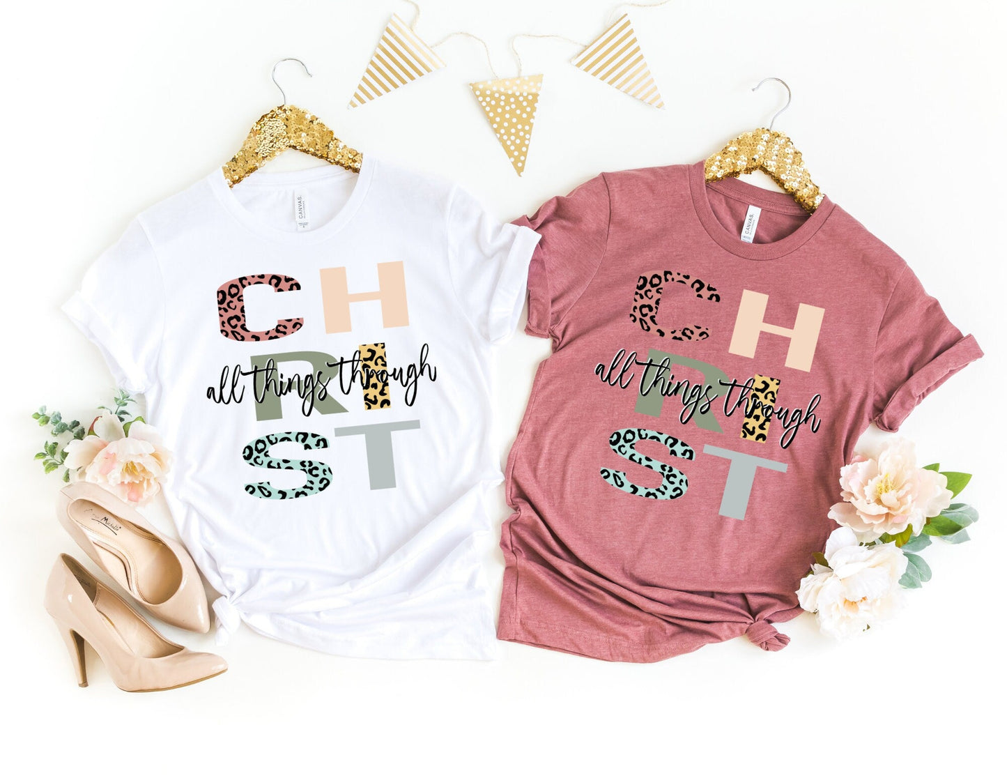 All Things Through Christ Shirt - Easter Shirts