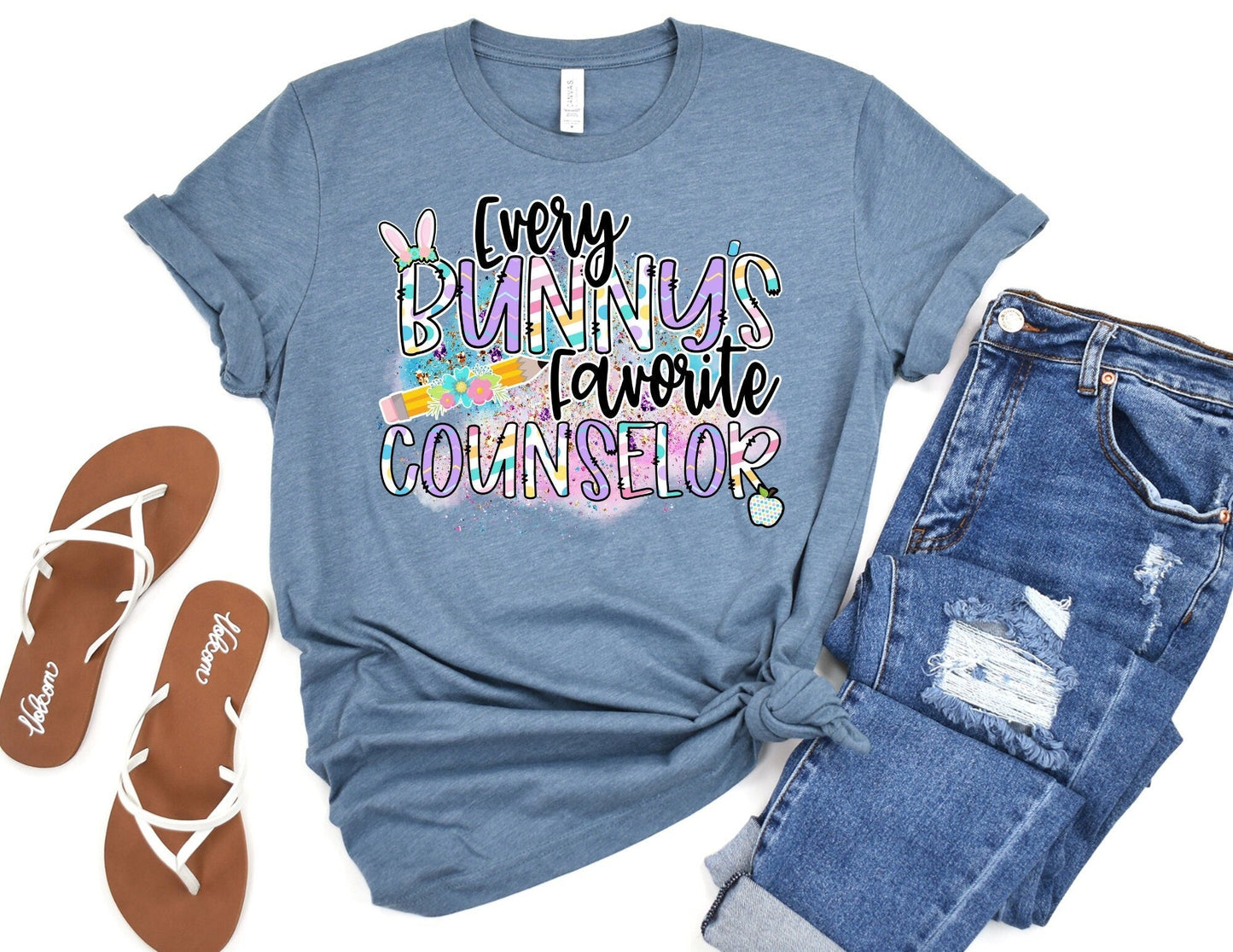 Every Bunny's Favorite Counselor - Counselor Easter Shirt