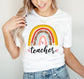 Teacher Rainbow Shirt - Teacher Shirt