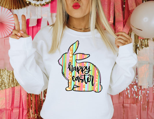 Happy Easter Bunny Sweatshirt - Happy Easter Sweatshirt