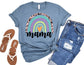 Mama Rainbow Shirt - Mom Shirt