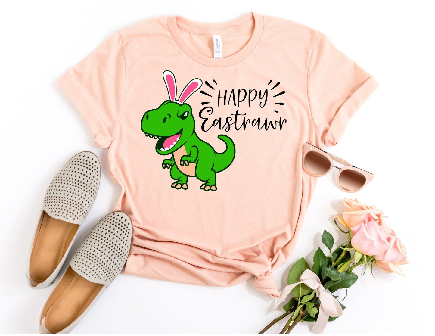 Happy Eastrawr Shirt - Dinosaur Easter Shirt